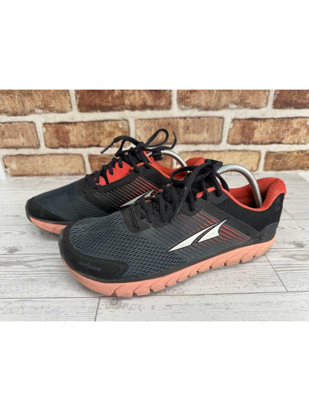 Altra Provision 4 Running Shoes Womens 10 Gray Coral Mesh Athletic Sneakers